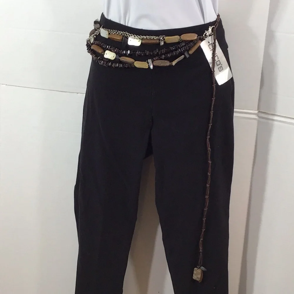 Chico’s brown Lucea slouch belt M/L NWT